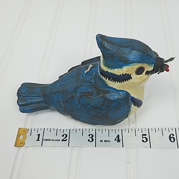 Vintage Russ Berrie Bluebird Candle Woodlands - Picture 7 of 8